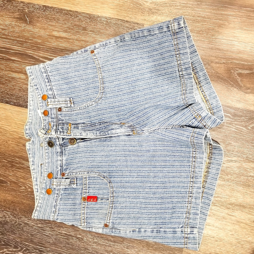 Vintage Lei high waist jean shorts